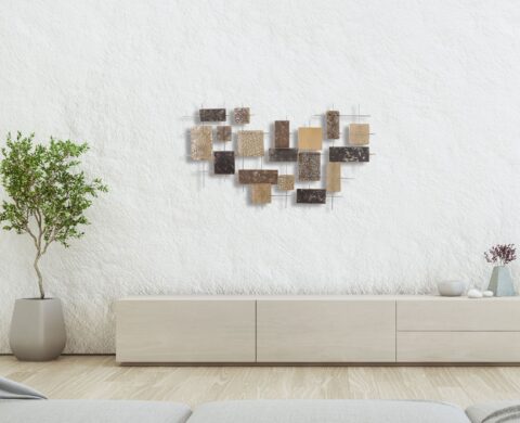 Metal wall art 6